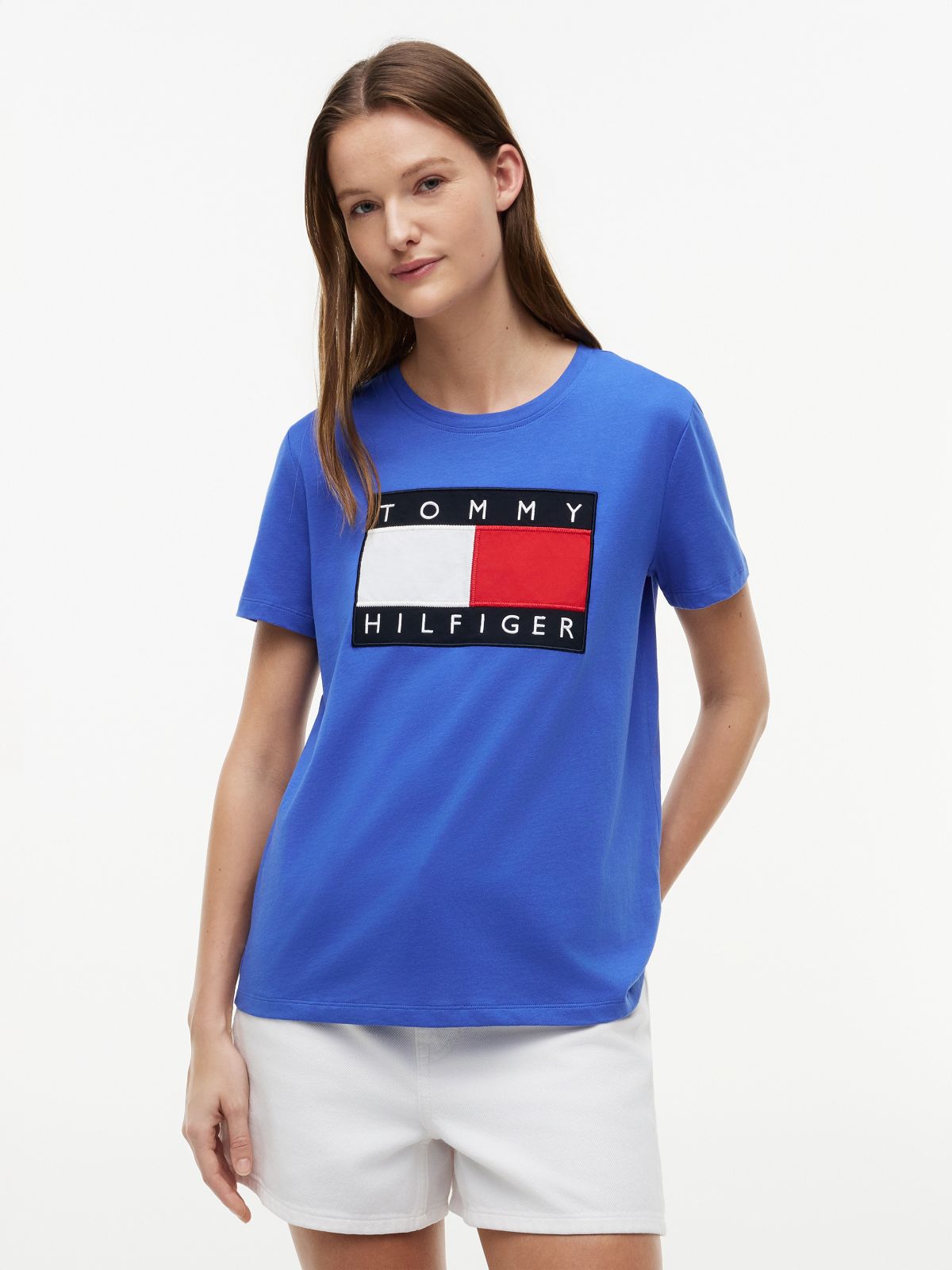 Big Flag Logo T-Shirt — Verona Blue