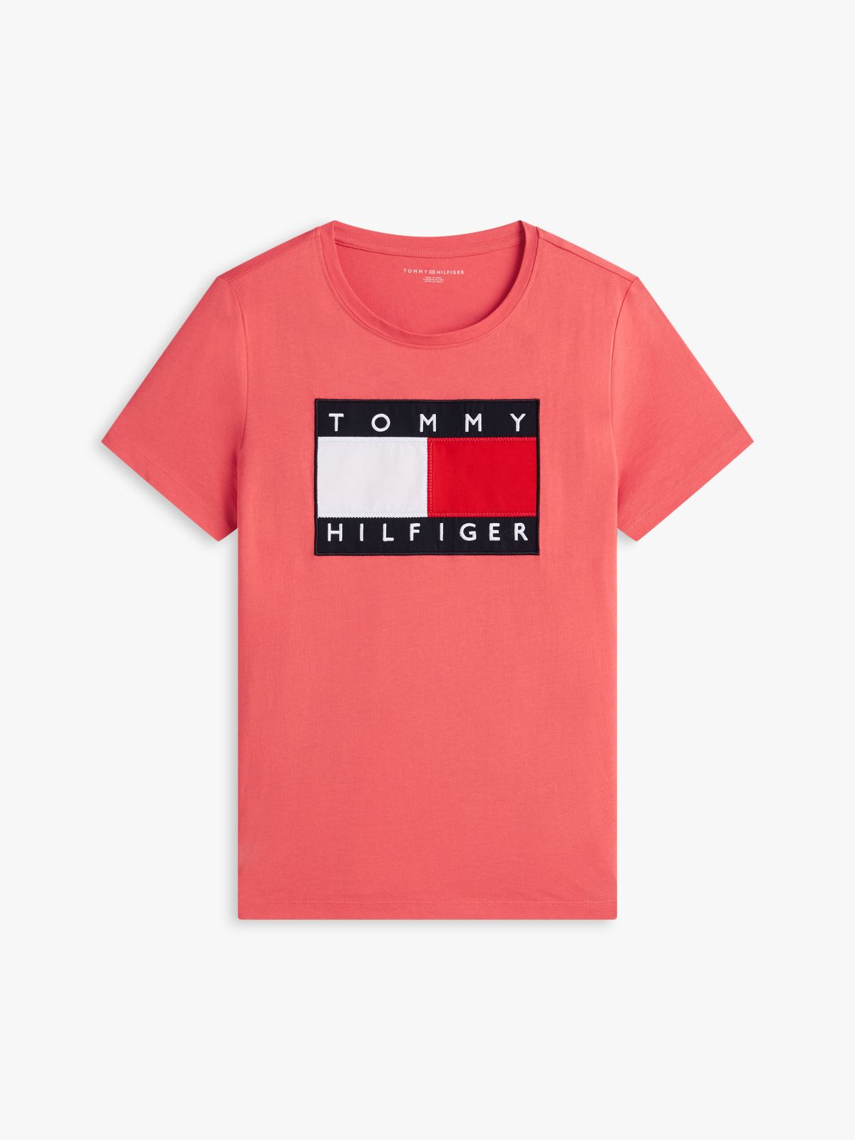 Big Flag Logo T-Shirt — Vintage Red