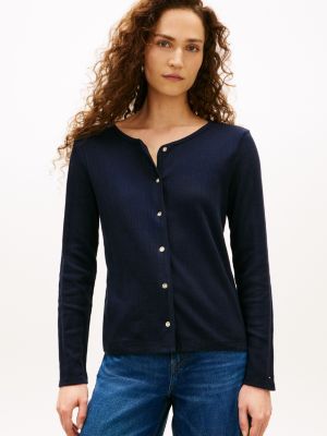 Pointelle Cardigan T-Shirt