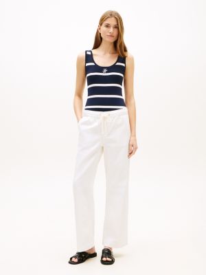 Lightweight Wide Leg Pull-On Jean