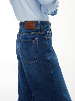 Женские джинсы Tommy Hilfiger High-Rise Cropped Wide Leg Jean — фото 4