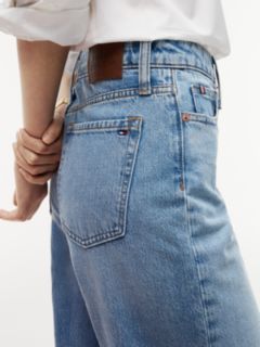 High-Rise Cropped Wide Leg Jean — Medium Wash 3
