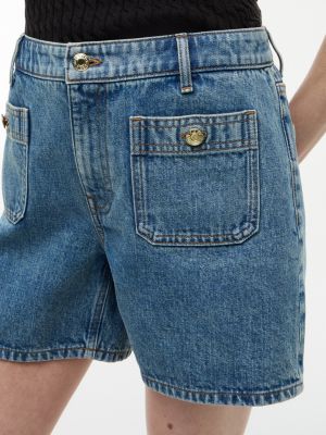 Женские джинсы Tommy Hilfiger Patch Pocket 5" Denim Short — фото 3