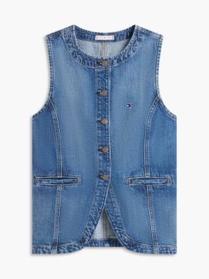Женские жилеты Tommy Hilfiger Denim Vest — фото 5
