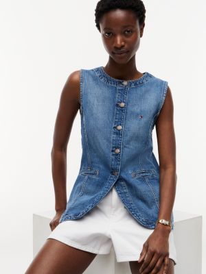 Denim Vest | Tommy Hilfiger Canada
