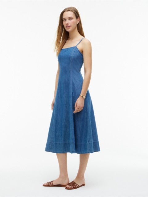 Женские платья Tommy Hilfiger Lightweight Denim Maxi Dress