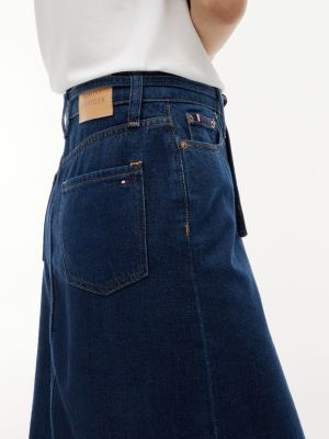 Женские юбки Tommy Hilfiger Belted Denim Skirt — фото 3
