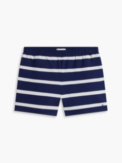 Striped 5" Sweatshort — Preppy Navy 5