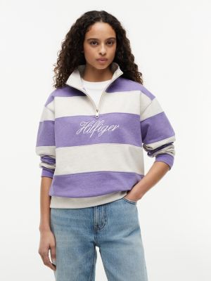 Brushed-Back Quarter-Zip Sweatshirt from Tommy Hilfiger - $53.70