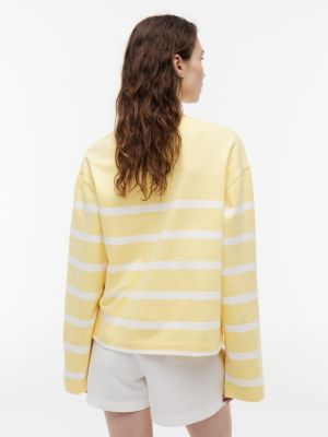 Женские худи Tommy Hilfiger Breton Stripe Crewneck Sweatshirt — фото 4