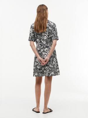 Tommy Hilfiger Tropical Print Linen-Blend Shirtdress — фото 4