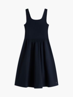 Tommy Hilfiger Mixed-Media Midi Tank Dress — фото 5