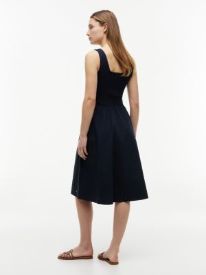 Tommy Hilfiger Mixed-Media Midi Tank Dress — фото 4
