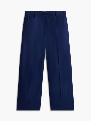 Женские брюки Tommy Hilfiger Lightweight Chino, цвет: Тёмно-синий — фото 5