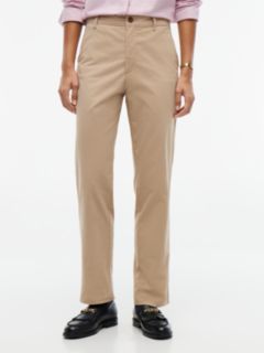 Relaxed Fit Stretch-Cotton Chino — Beige 1