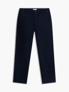 Relaxed Fit Stretch-Cotton Chino — Navy Blue 5