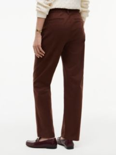 Relaxed Fit Stretch-Cotton Chino — Pure Brown 4