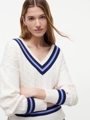 Женские свитеры Tommy Hilfiger Cable Knit Cricket Sweater — фото 3