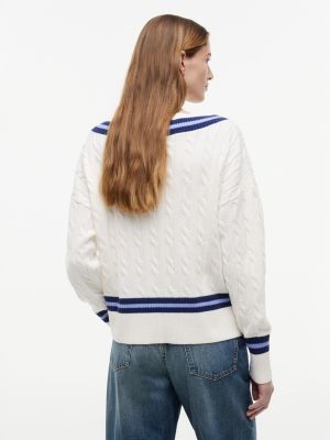 Женские свитеры Tommy Hilfiger Cable Knit Cricket Sweater — фото 4