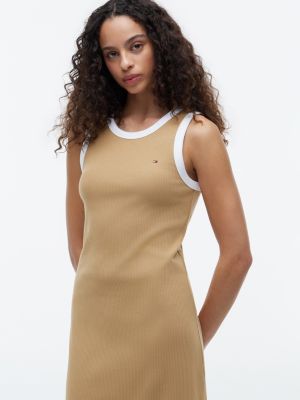 Женские платья Tommy Hilfiger Rib-Knit Ringer Tank Dress — фото 2
