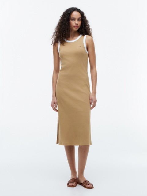 Женские платья Tommy Hilfiger Rib-Knit Ringer Tank Dress