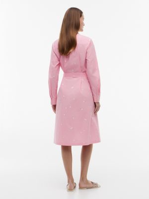 Tommy Hilfiger Allover Floral Striped Midi Shirtdress — фото 4