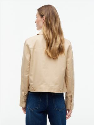 Женские куртки Tommy Hilfiger Lightweight Twill Chino Zip Jacket — фото 4