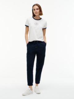 Stretch-Cotton Cargo Jogger — Navy 2