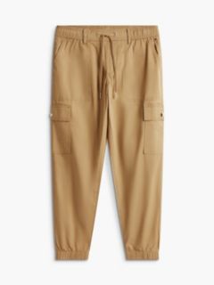 Stretch-Cotton Cargo Jogger — Classic Khaki 5