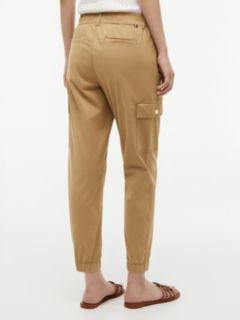 Stretch-Cotton Cargo Jogger — Classic Khaki 4