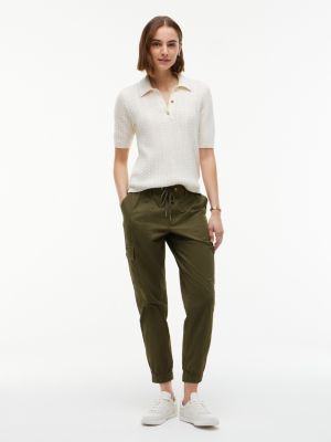 Женские брюки Tommy Hilfiger Stretch-Cotton Cargo Jogger — фото 2