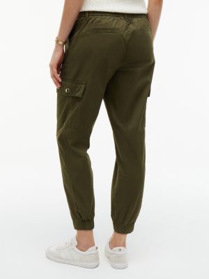 Женские брюки Tommy Hilfiger Stretch-Cotton Cargo Jogger — фото 4