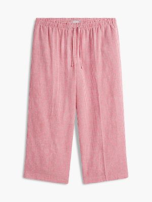 Женские брюки Tommy Hilfiger Gingham Linen-Blend Pull-On Pant — фото 5