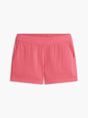 Женские брюки Tommy Hilfiger Crinkle Gauze Pull-On Short — фото 5