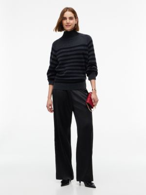 Женские брюки Tommy Hilfiger Stretch Satin Pull-On Wide-Leg Pant — фото 2