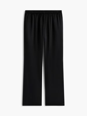 Женские брюки Tommy Hilfiger Stretch Satin Pull-On Wide-Leg Pant — фото 5