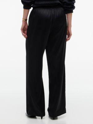 Женские брюки Tommy Hilfiger Stretch Satin Pull-On Wide-Leg Pant — фото 4