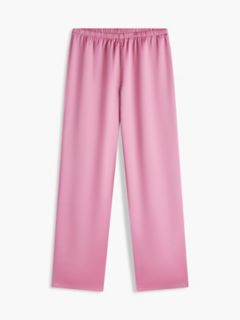 Stretch Satin Pull-On Wide-Leg Pant — Mystic Orchid 5