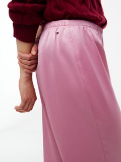 Stretch Satin Pull-On Wide-Leg Pant — Mystic Orchid 3