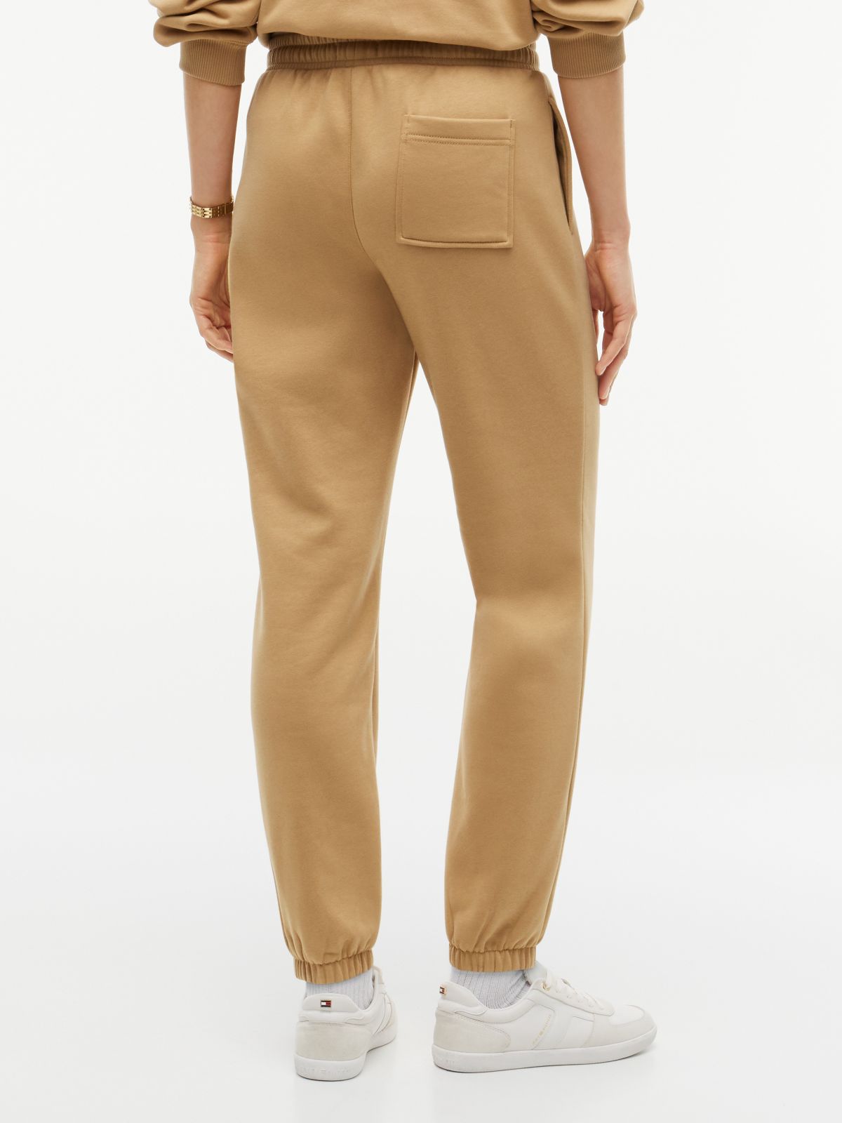Varsity Tommy Logo Sweatpant — Classic Khaki