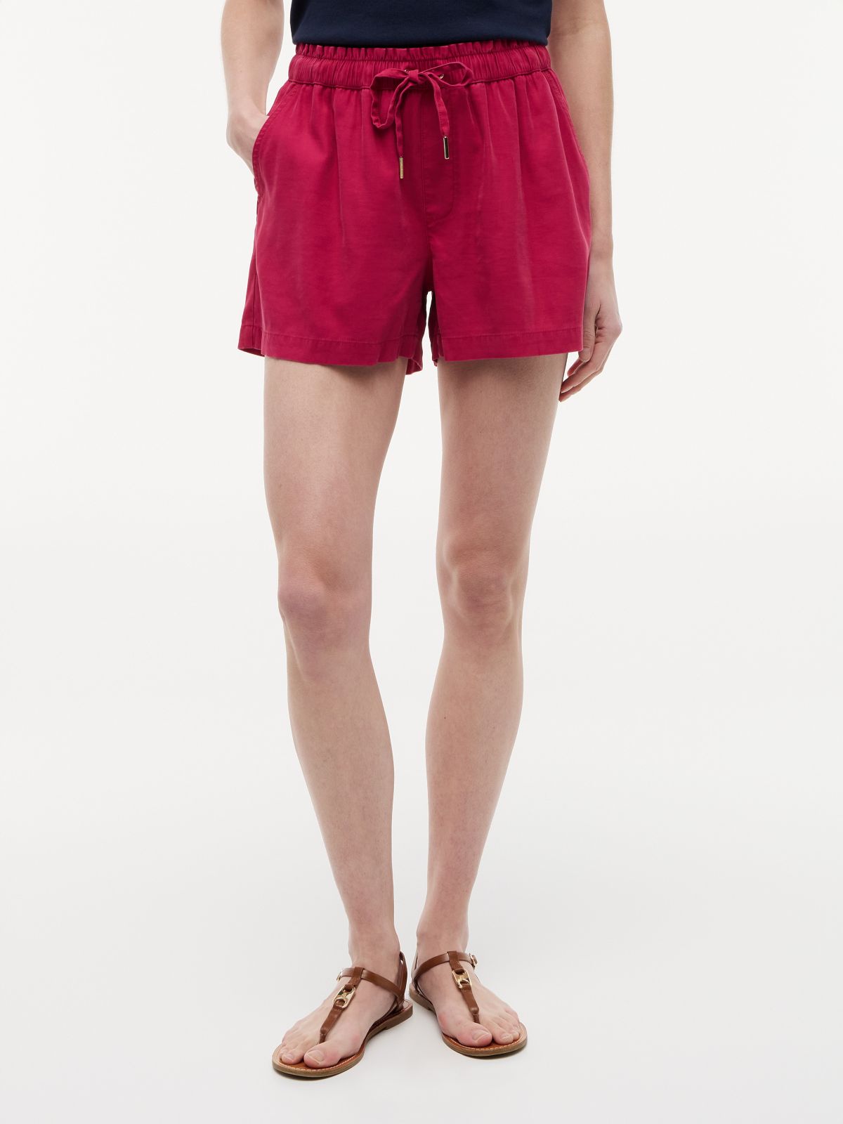 Lightweight Pull-On Short — Royal Berry