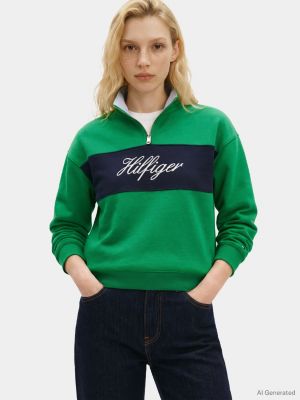 Brushed-Back Quarter-Zip Sweatshirt from Tommy Hilfiger - $53.70