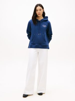 Женские худи Tommy Hilfiger Monotype Logo Heathered — фото 3