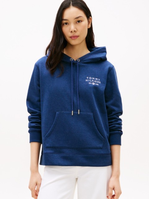 Женские худи Tommy Hilfiger Monotype Logo Heathered