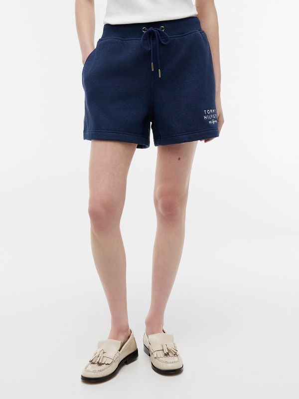 Monotype Logo Sweatshort — Preppy Navy