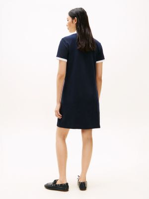 Embroidered Hilfiger Script Polo Dress | Tommy Hilfiger USA