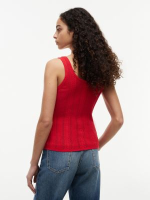 Mixed-Knit Tank Top | Tommy Hilfiger