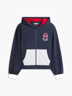 Женские худи Tommy Hilfiger Stars & Stripes Colorblock Zip — фото 5