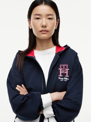 Женские худи Tommy Hilfiger Stars & Stripes Colorblock Zip — фото 3