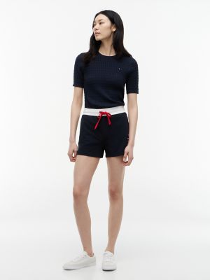Женские брюки Tommy Hilfiger Stars & Stripes Monogram Sweatshort — фото 2